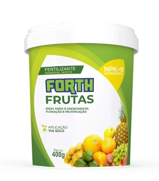 Forth Frutas – Adubo para Crescimento, Floração e Frutificação – 400g