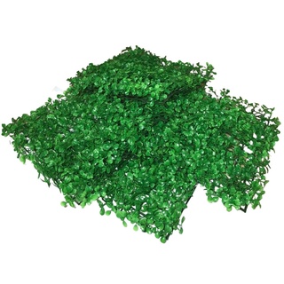 Placa Jardim Vertical Artificial Buxinho 25x25 Muro Inglês