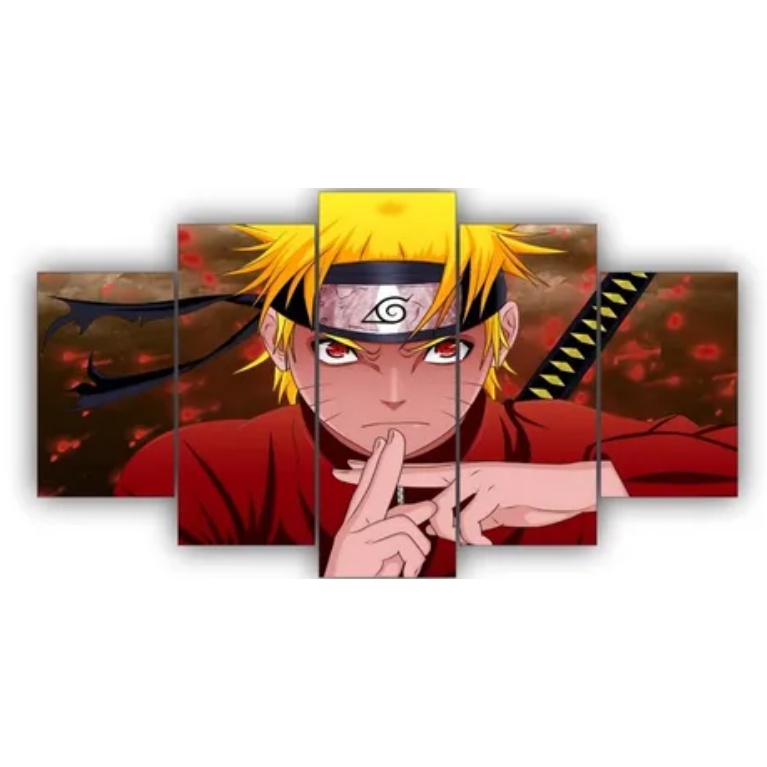Anime Naruto Naruto All Characters Wallpaper 4k Canvas Poster Wall