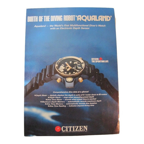 Citizen aqualand co23 hot sale