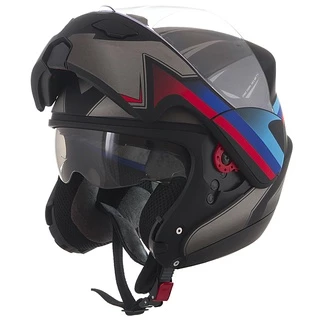 Capacete Fechado Moto Com Narigueira Attack Preto Fosco 56