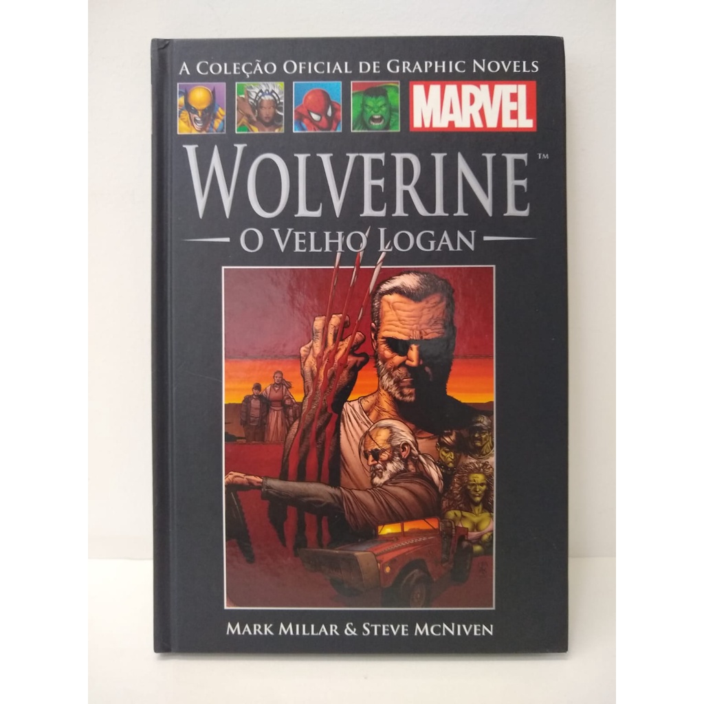 WOLVERINE O VELHO LOGAN - COLEÇÃO SALVAT MARVEL VOLUME 58 - MARK MILLAR ...