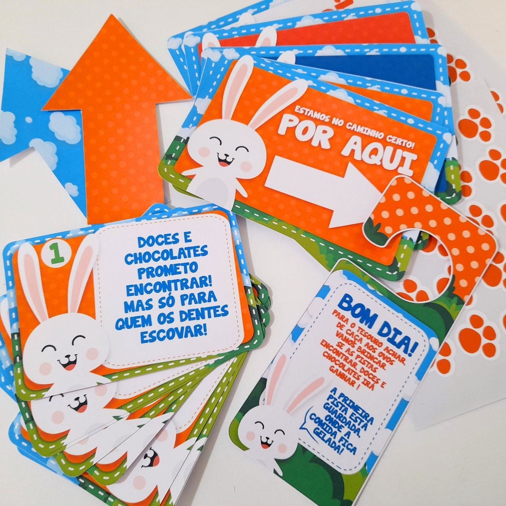 Kit Caça aos ovos de Páscoa
