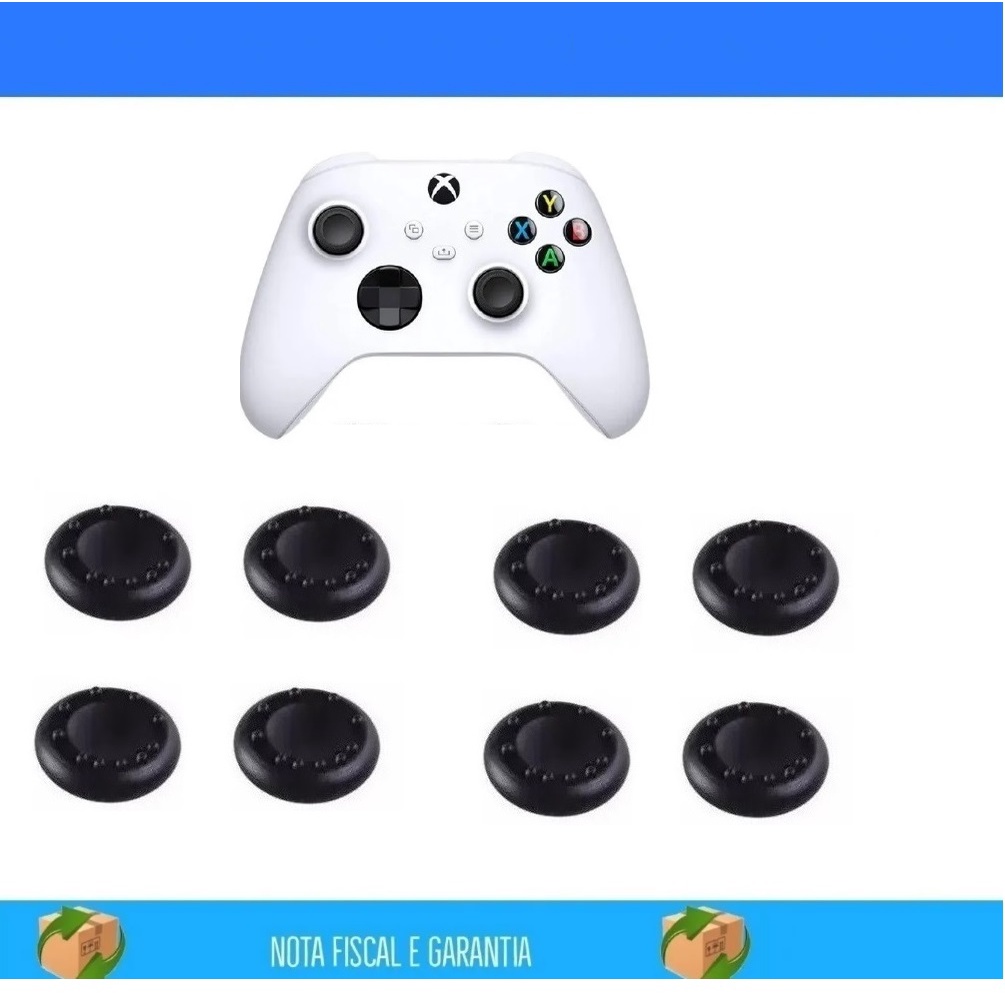 Borrachinha Grips Para Controle Analógico Ps4 Ps5 Xbox One S em Promoção na  Americanas