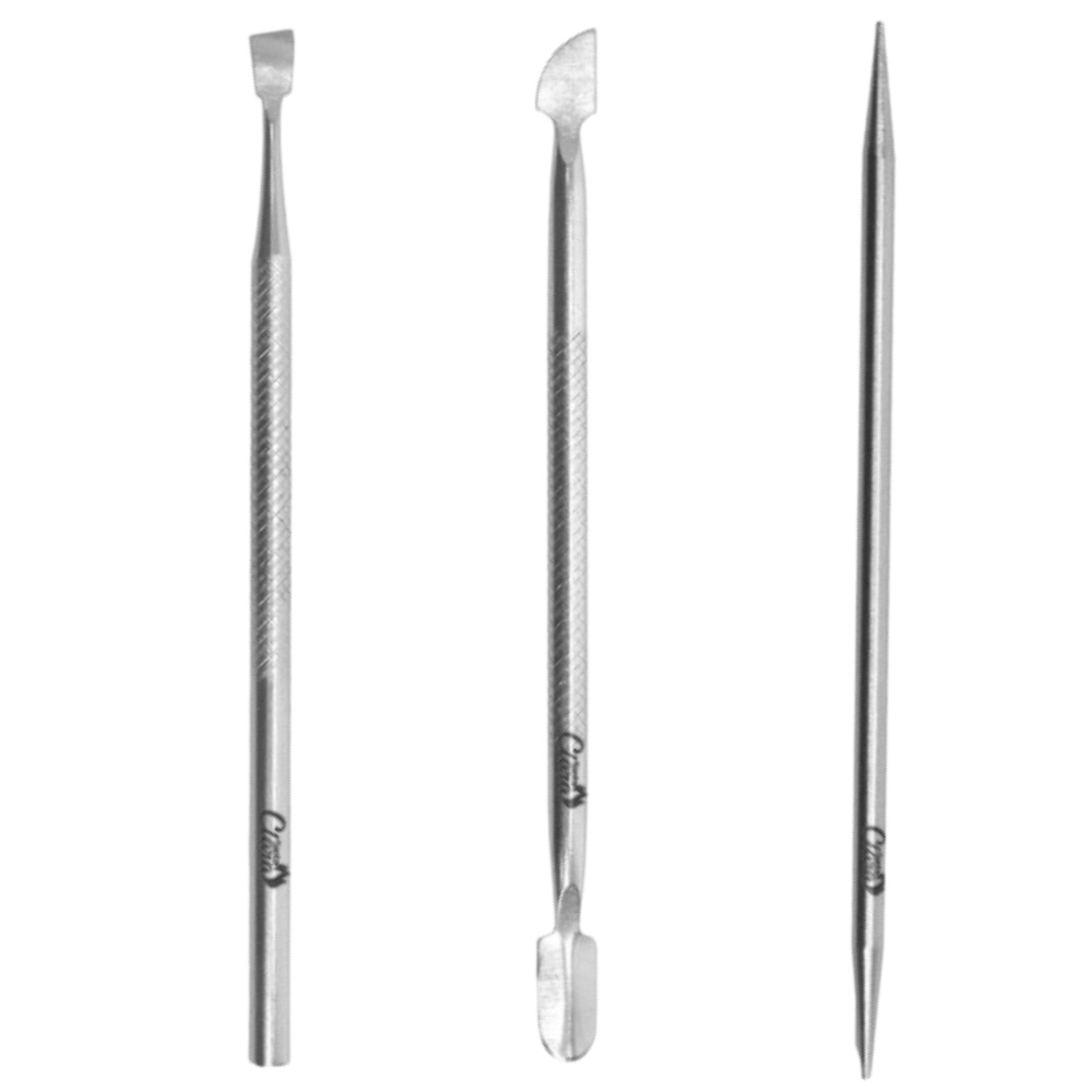 Kit Manicure Santa Clara- Espátula Dupla - Palito - Raspador De ...