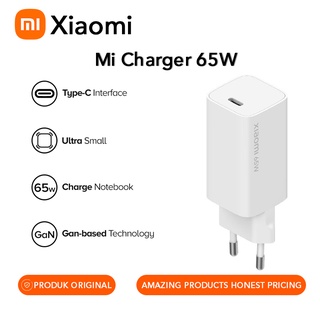 Carregador Rápido USB Tipo-C De Saída Smart Xiaomi GaN 65W Original PD 48 % Smaller 20V = 3.25A 10V 5A Para Phone