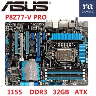 95 % Novo Asus P8Z77-V Pro Placa-Mãe De Mesa Z77 Soquete LGA 1155 i3 i5 DDR3 32G ATX UEFI BIOS Original Usado