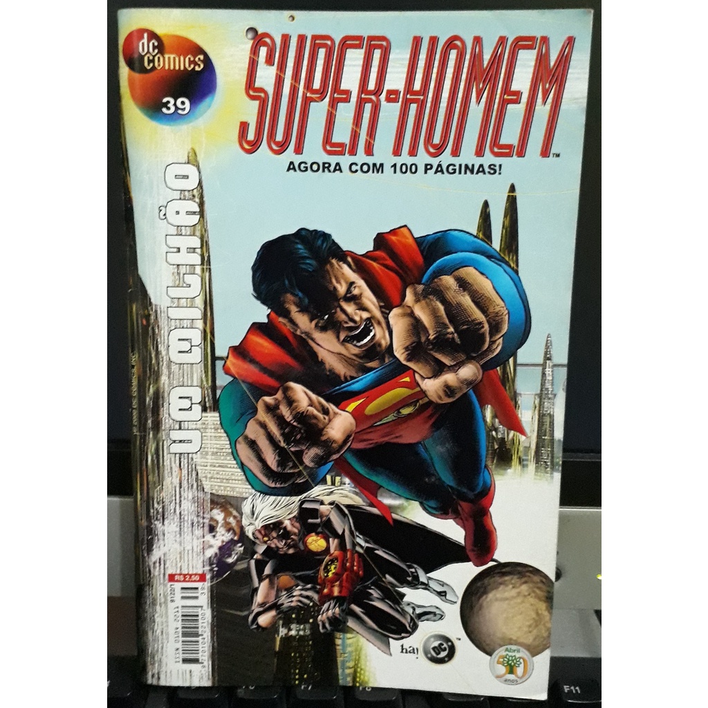 Super-Homem 39 (Segunda Série, Abril) - DC Comics / HQ / Quadrinhos / Superman