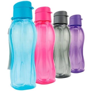 GARRAFA SQUEEZE TRANSPARENTE 500ml BPA FREE