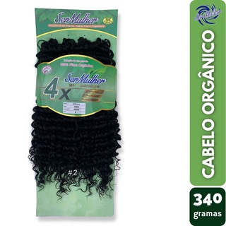 Cabelo Cacheado Bella 50 cm Ser Mulher 340 Gramas Para Crochet Braid em  Promoção na Americanas