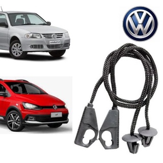 2 Cordão Bagagito Tampao Traseiro Fox Gol G5 G4 Golf Premium
