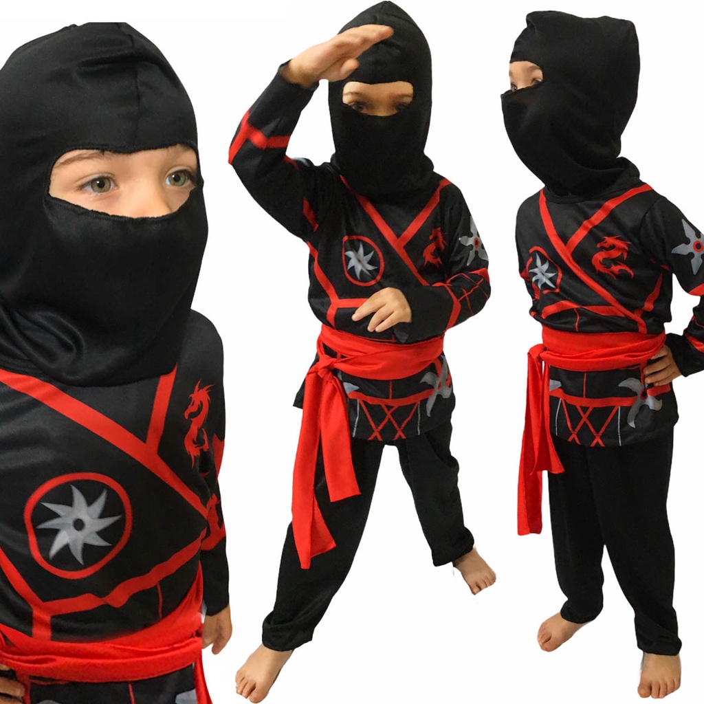 Fantasia Ninja Cosplay Infantil Masculino em Promoção na Americanas