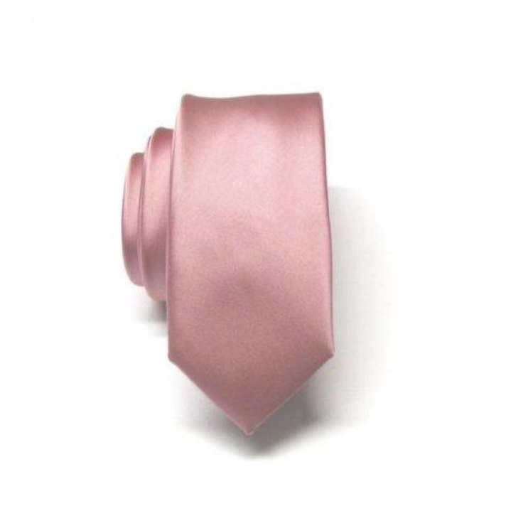 Kit 8 Gravatas Rosê para Padrinhos ou Formatura