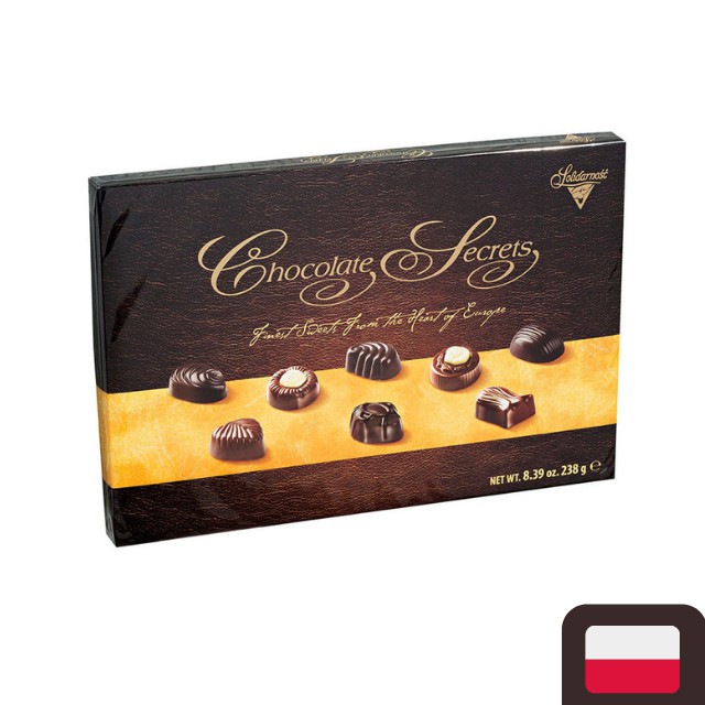 Bombons Secrets Solidarnosc Caixa 238g - Importado Polônia