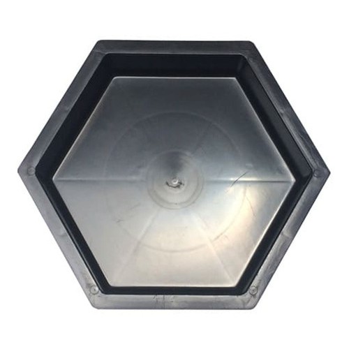 12 Forma Molde Sextavadas 25x25x8cm Hexagonal para Construção de Blocos ...