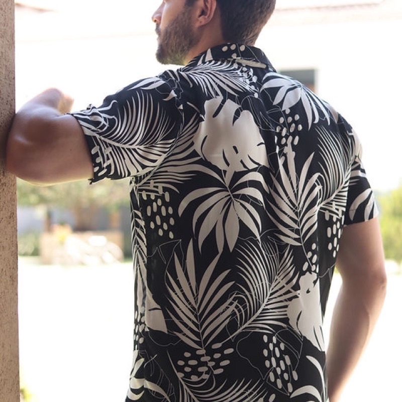 Blusa sales masculina praia