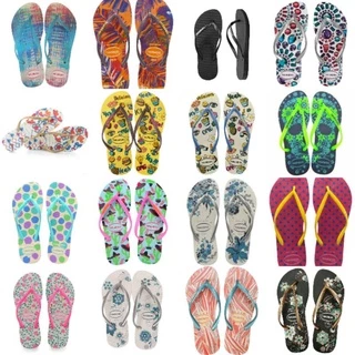 Chinelo Sandália Slim havaianas feminina Diversas Estampas 41/42