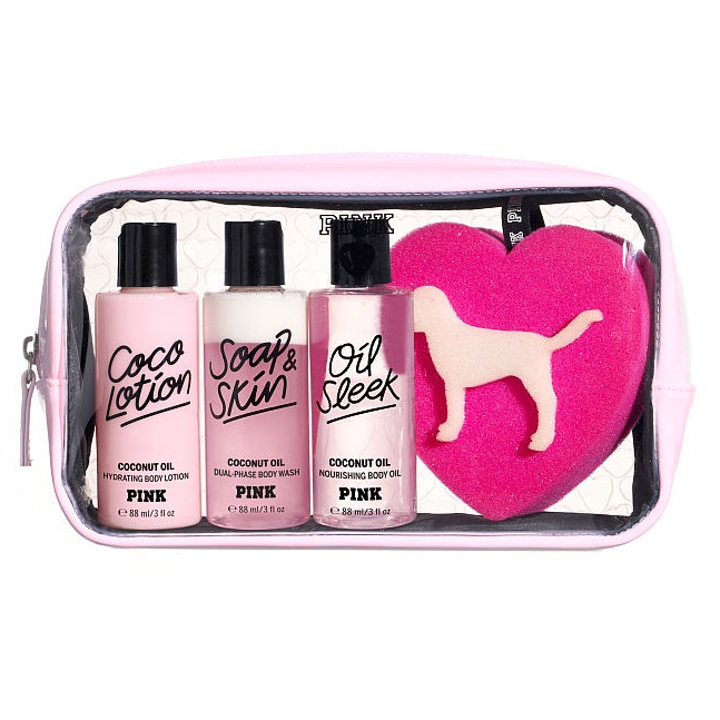 Kit Victorias Secret Coconut Pink Cuidado para o Corpo Shopee Brasil