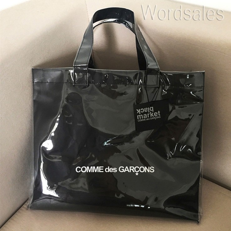 CDG comme des garcons Saco De Geléia De PVC À Prova D'água Papel