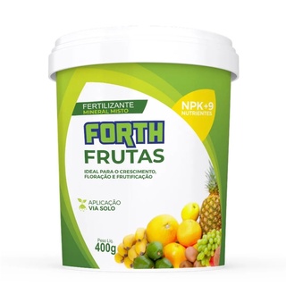 Adubo Fertilizante P/ Árvore Frutífera NPK Forth Frutas 400g
