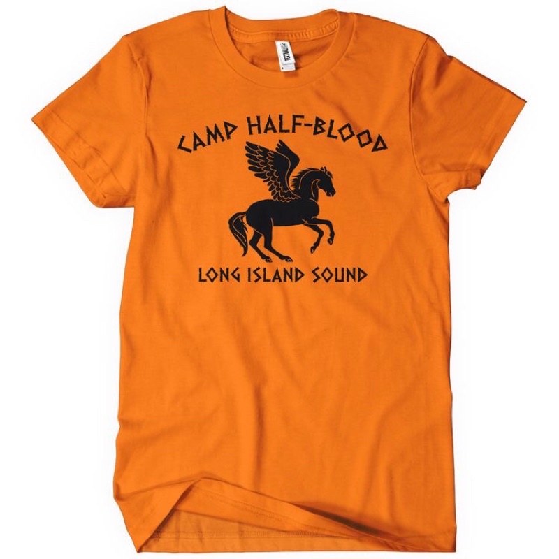 Camiseta camp half-blood - percy jackson