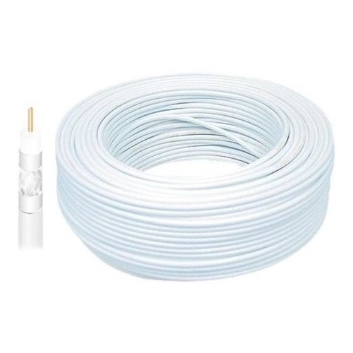 Cabo Coaxial Rg59 60% Sky - Bobina Caixa 100 Metros - Cabletech