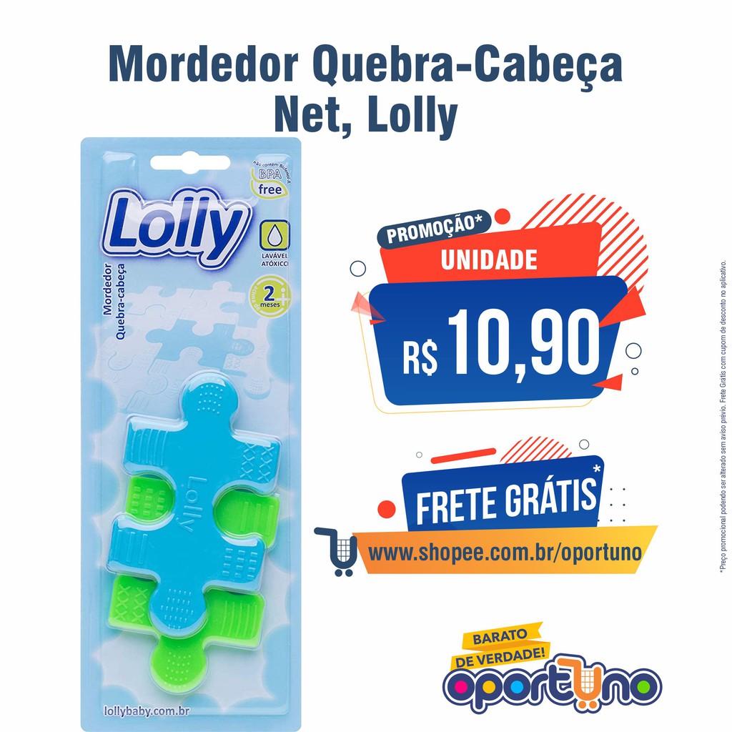 Mordedor Quebra-Cabeça Net, Lolly