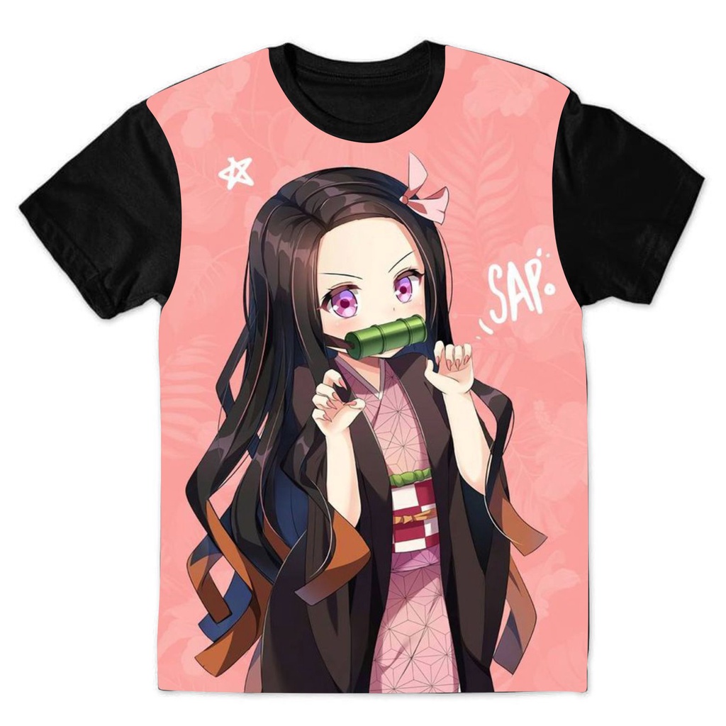 Blusa Jaqueta 3D Full Uniforme Zenitsu Anime Demon Slayer Top