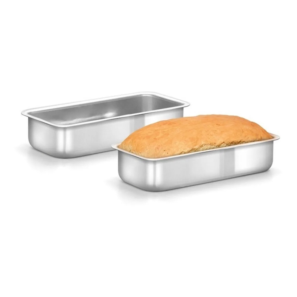 Forma De Pão e Bolo Numero 3 alumínio