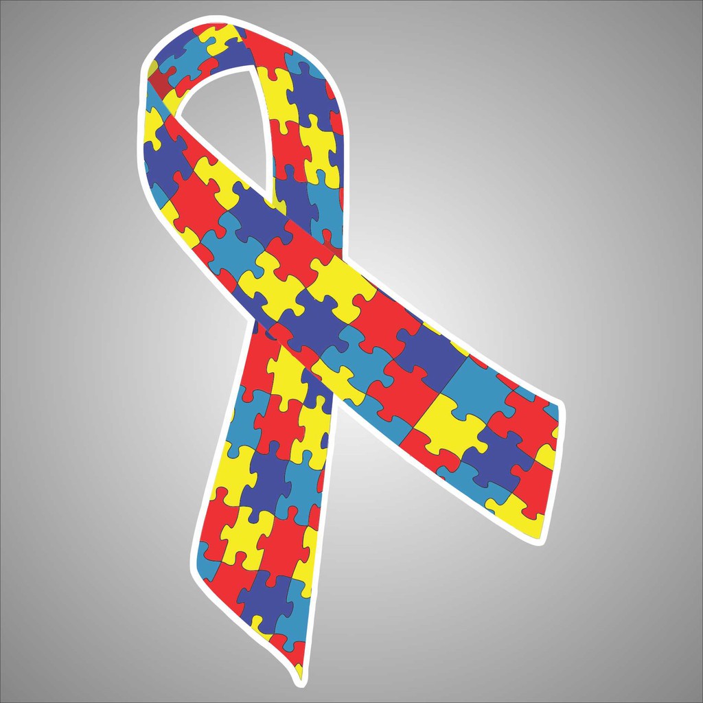 3x Adesivo Externo Simbolo Autismo Autista 5x7,5cm | Shopee Brasil