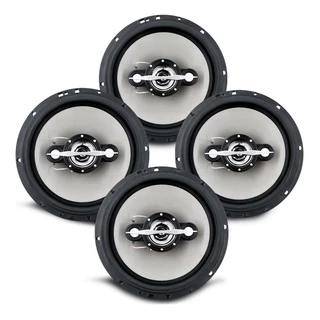 Kit 2 Pares Alto Falante 6 Polegadas Leson Ls6 140w 4 Ohms