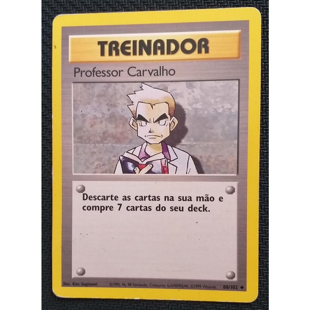 Carta Pokemon, Produto Masculino Cartaz Nunca Usado 83628280