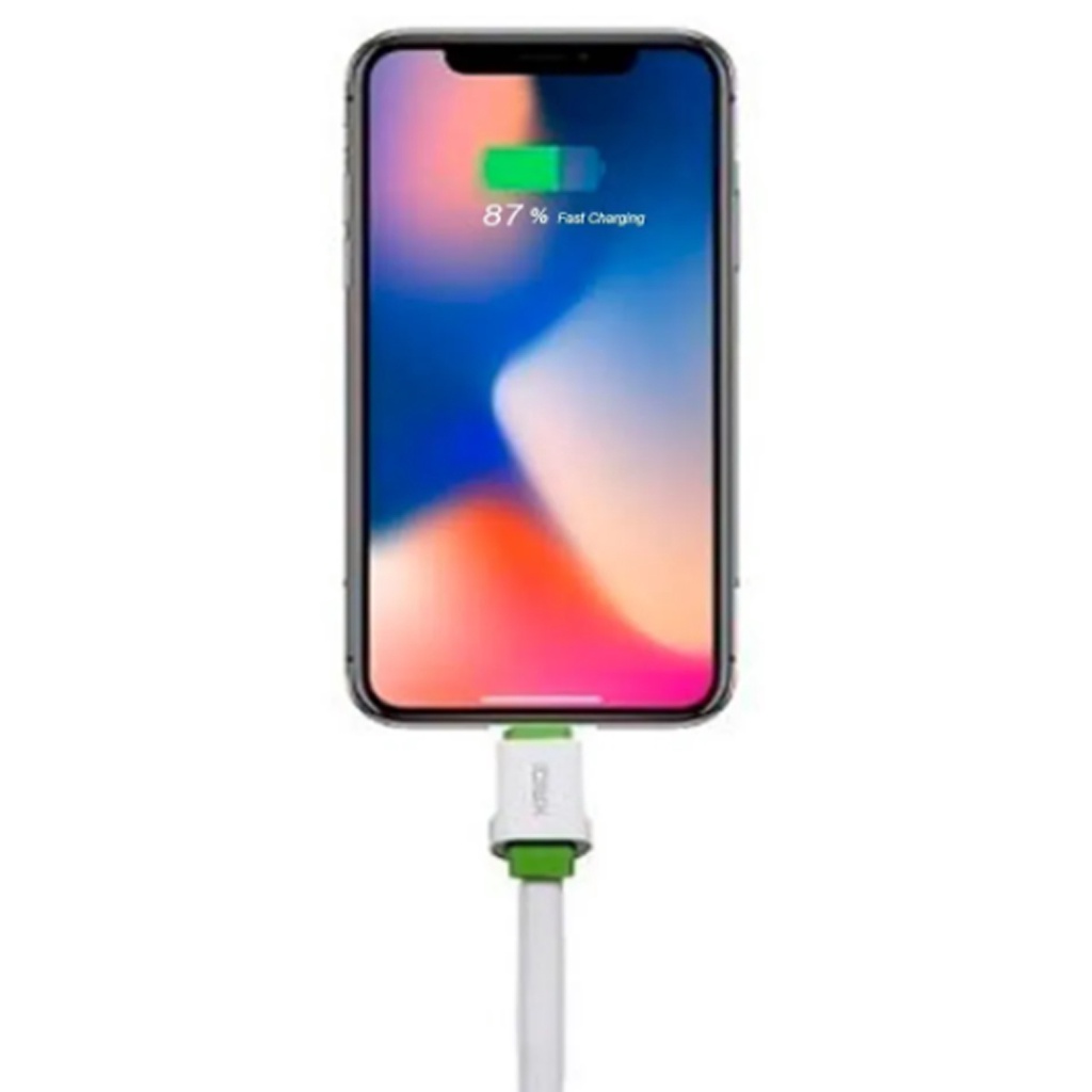 Cabo carga e dados Ligthing Iphone IOS 1 Metro KD-306 Kaidi Cabo carga e dados Ligthing Iphone IOS 1 Metro KD-306 Kaidi