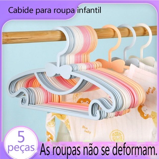 Cabide de roupas infantis pacote de 12 desenhos coloridos de madeira desenho  animado baby dress calças gancho hangers motivos animais