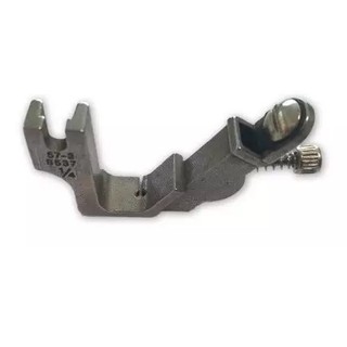 CALCADOR P/ PASSAR ELASTICO 3mm S537 1/8 PARA MAQUINA DE COSTURA RETA INDUSTRIAL