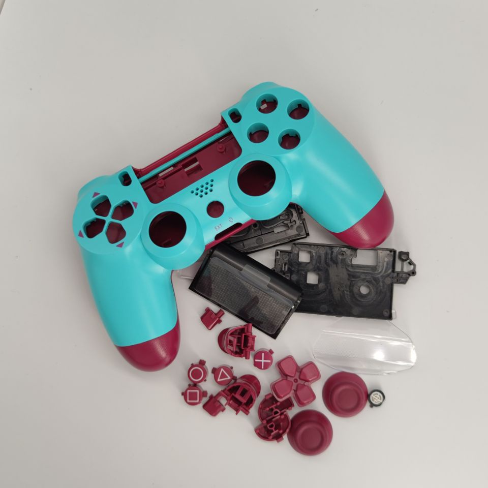 Conjunto De Botões Da Carcaça Para Sony Playstation PS4 Slim 4 JDM-040 Controller Joystick Capa Do DIY Mod Kit Completo De Peças De Reposição