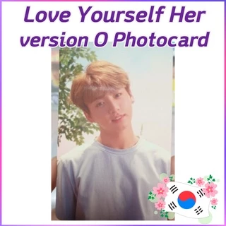 BTS l Oficial & FOTOCARD original l Love Yourself Her Versão O