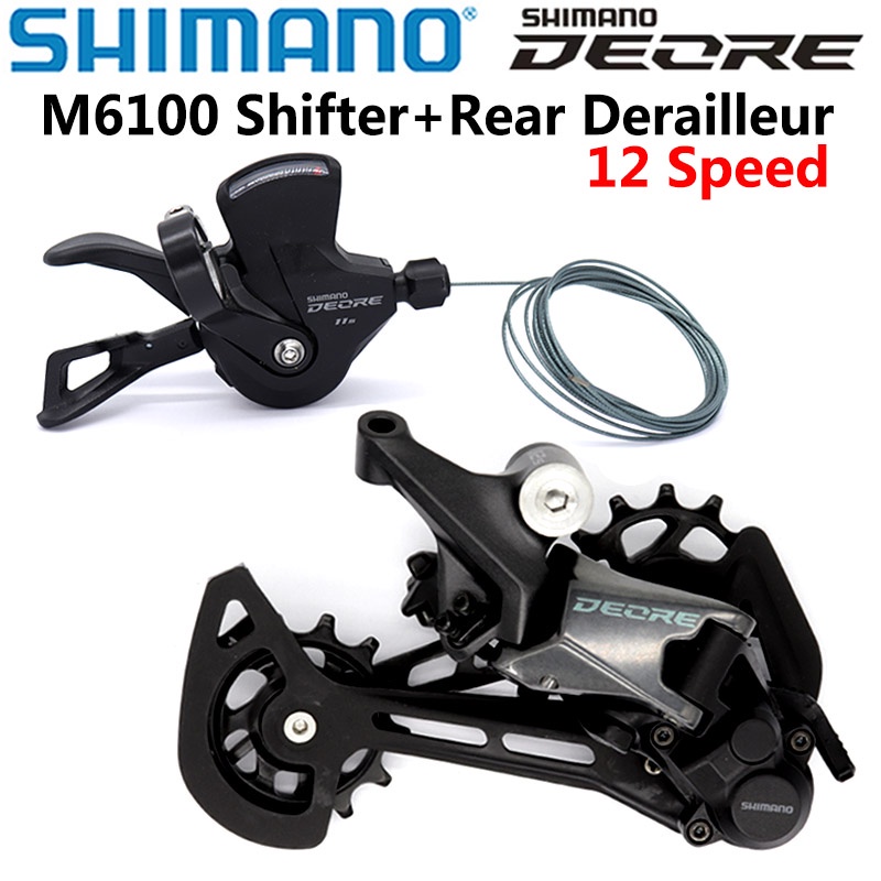 Dérailleur Droit Shimano Deore SL-M6100 12 Vitesses I-Spec EV