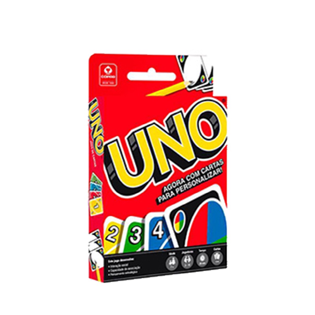 2 Baralhos De Cartas Jogo Uno Original Mattel Copag