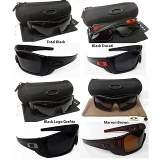 Batwolf Black Fosco Lentes Polarizada mais estojo Case e Saquinho