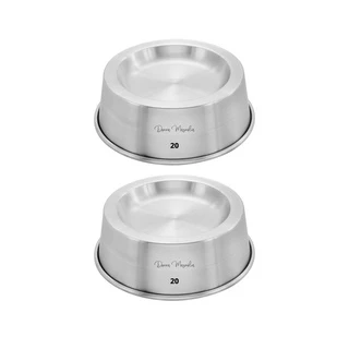 Kit 2 (DUAS) Forma Assadeira Redonda BALLERINE Piscina Vulcao N 20 Aluminio - E75