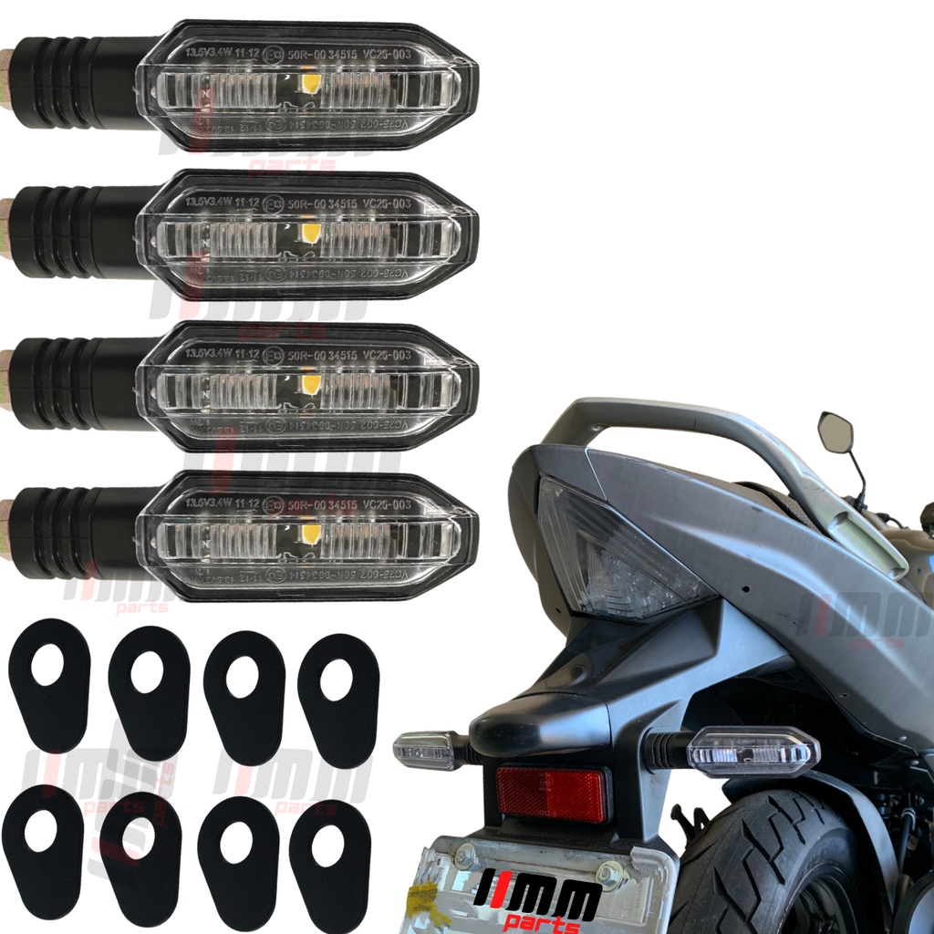Indicatori Di Direzione A LED Sequenziali / Dinamici Per Yamaha YBR 125 2004 2009  P 37025
