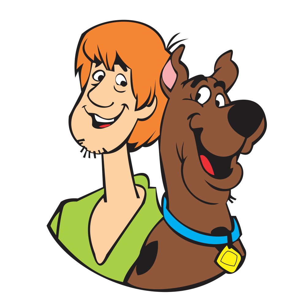 Adesivos de Carro Scooby-Doo e Salsicha 15cm X 12cm Desenhos Animados Anos  80 Hilux Suzuki Jeep Gamer Geek Nerd