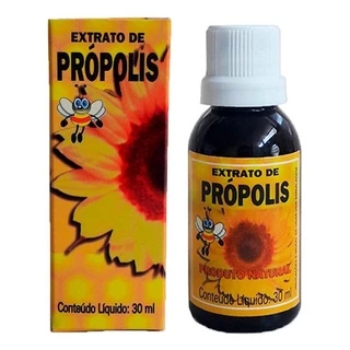 Extrato De Própolis Gota 30ml (Própolis puro) Concentração 20%