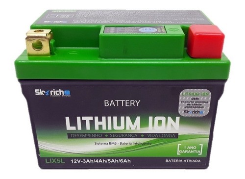 Bateria Litio Skyrich 12v / 2ah