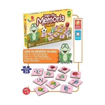 Jogo da Memória 40 Pç+Puzzle 60 pç - Unicórnios - Algazarra