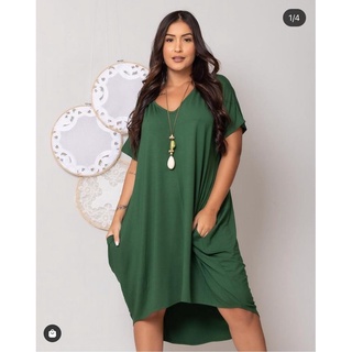 Vestido Feminino Mullet Plus Size Moda Feminina Saruel Lindo 28