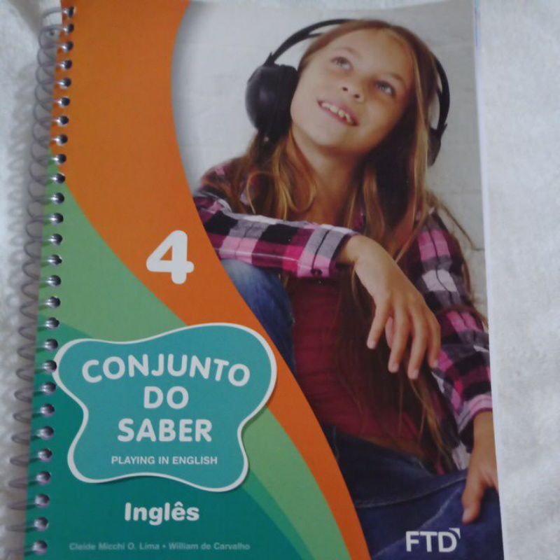 Conjunto do Saber Inglês 4 do Professor, Livro Ftd Usado 38946003