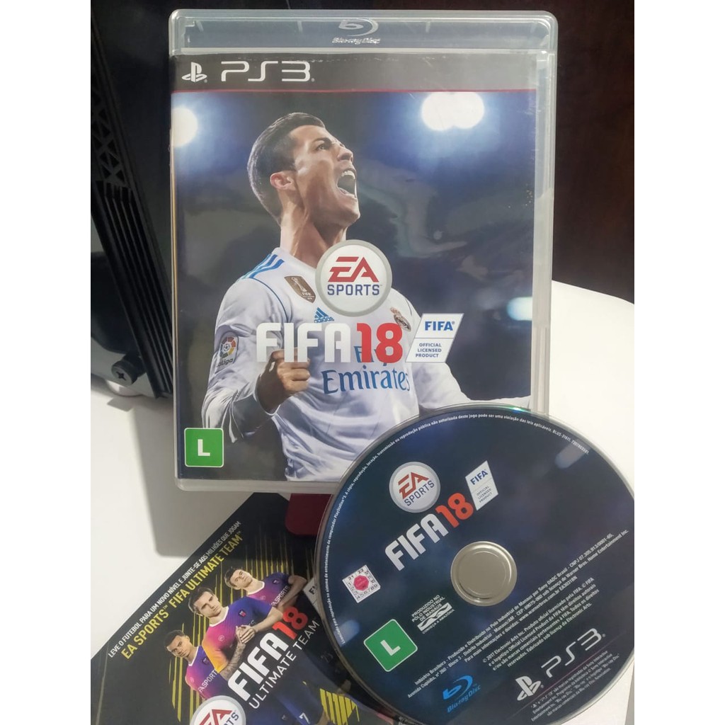 FIFA 18 - Ps3 - EASPORTS - Jogos de Esporte - Magazine Luiza