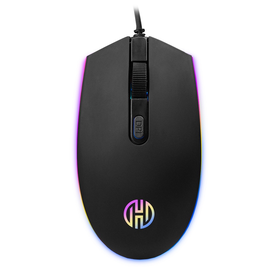 Mouse Gamer Hoopson RGB Black Bird - GT-1200